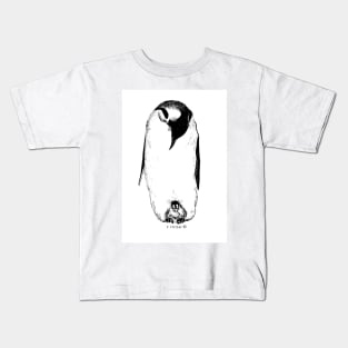 Penguin and baby Kids T-Shirt